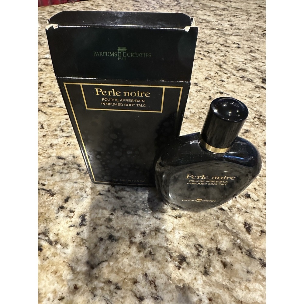 Avon Perle Noire Perfumed Body Talc 2.5 oz New Boxed vintage